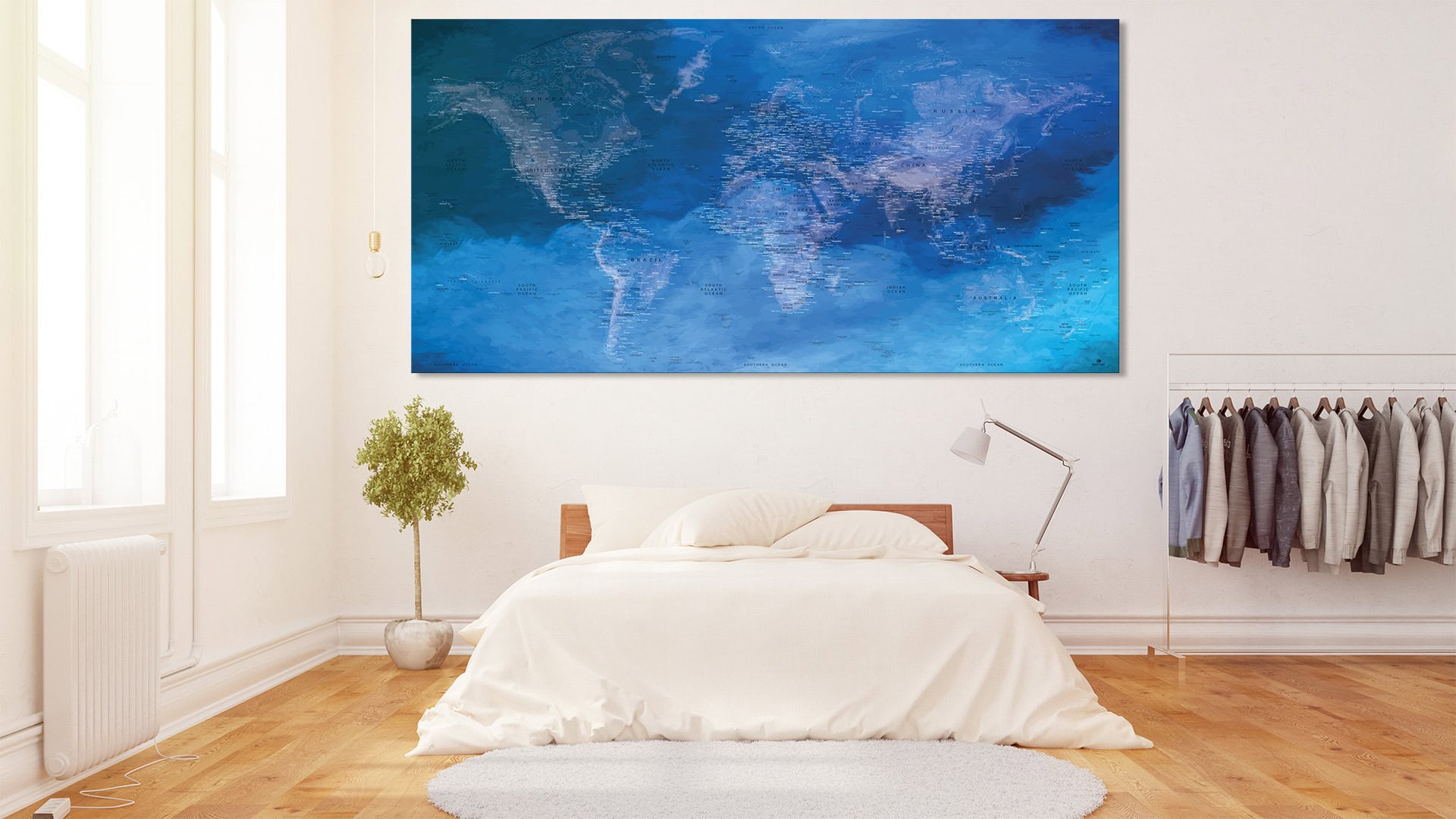 Decorative and intelligent boards | Decorative World Map