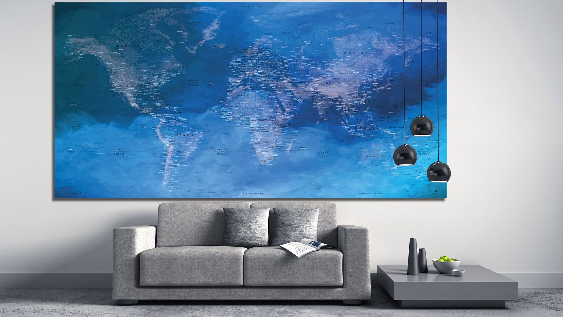 Decorative and intelligent boards | Decorative World Map