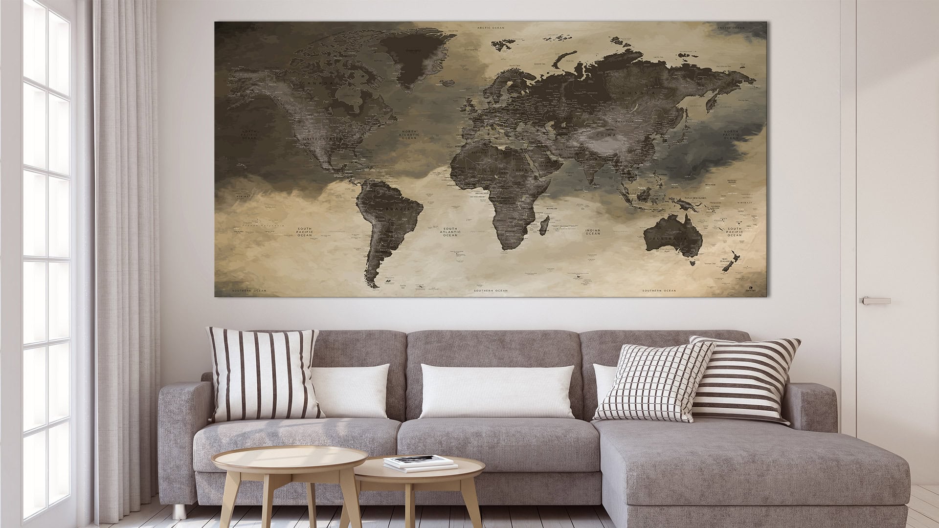 All our World planisphere for all prices | Original Map