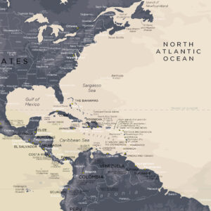 XXL World Map – Naïca