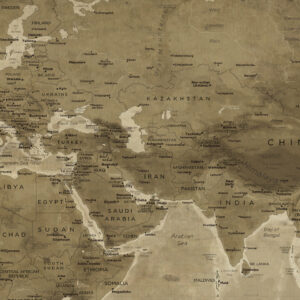 Vintage World Map – Lascaux