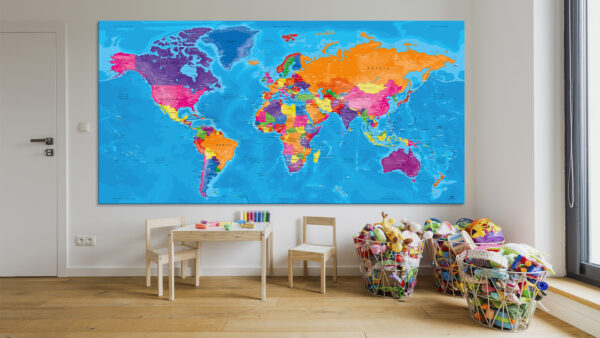 World Map Board